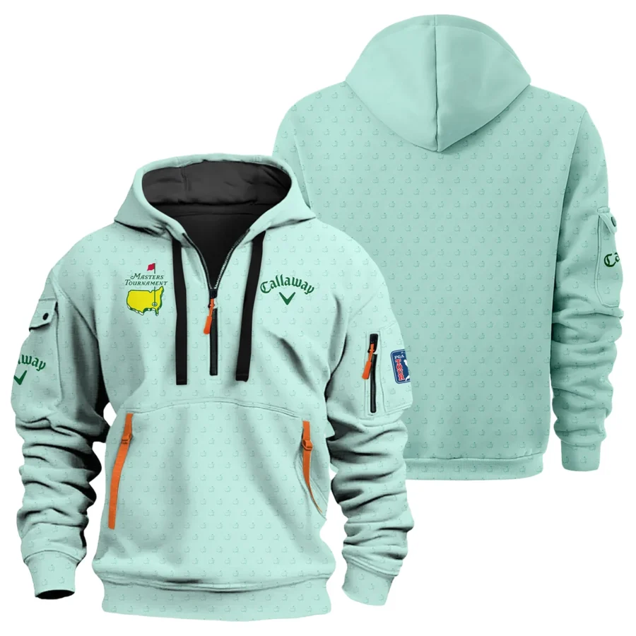Special Release Callaway Masters Tournament Golf Hoodie Half Zip All Over Prints HOMT070125A04CLWHDF