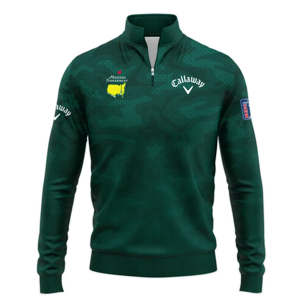 Special Release Callaway Masters Tournament Golf Quarter-Zip Jacket All Over Prints HOMT01032402CLWQTJ