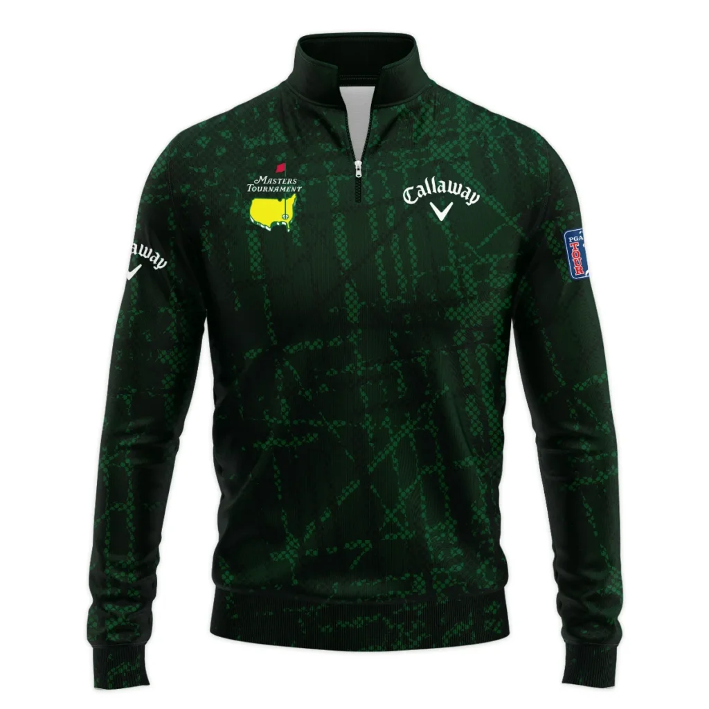 Special Release Callaway Masters Tournament Golf Quarter-Zip Jacket All Over Prints HOMT04032401CLWQTJ