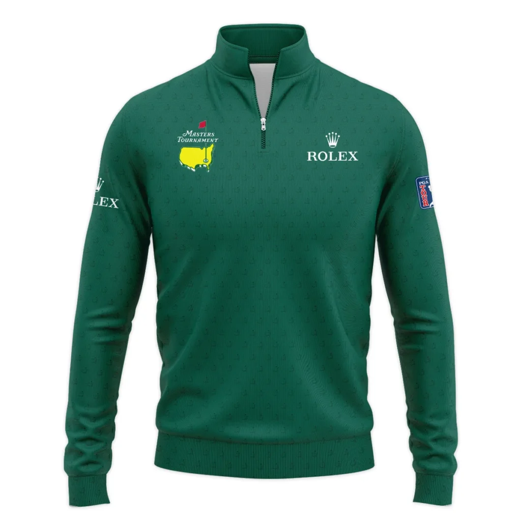 Special Release Masters Tournament Rolex Golf Quarter-Zip Jacket All Over Prints HOMT070125A02ROXQTJ
