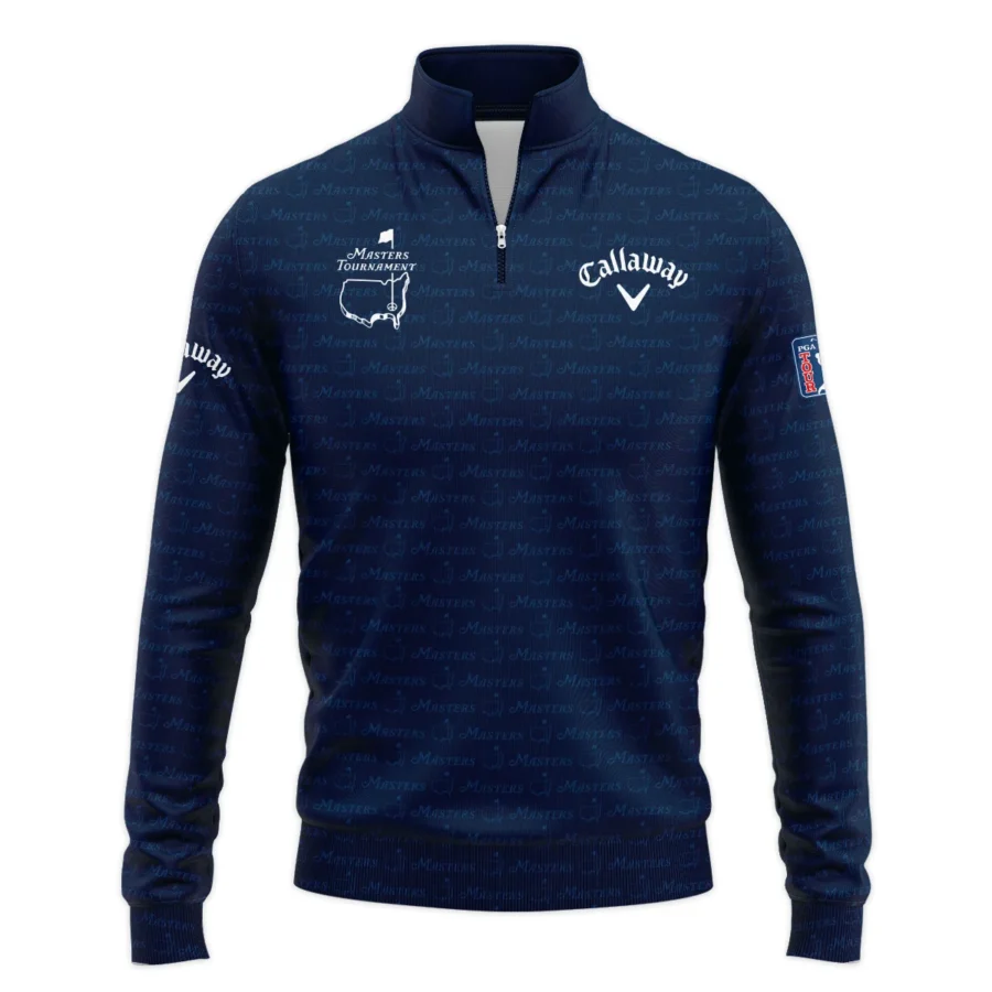 Special Release Callaway Masters Tournament Golf Quarter-Zip Jacket All Over Prints HOMT070125A08CLWQTJ