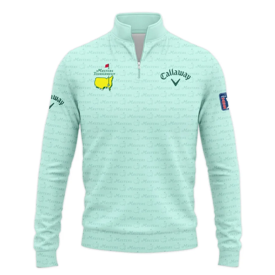 Special Release Callaway Masters Tournament Golf Quarter-Zip Jacket All Over Prints HOMT080125A05CLWQTJ