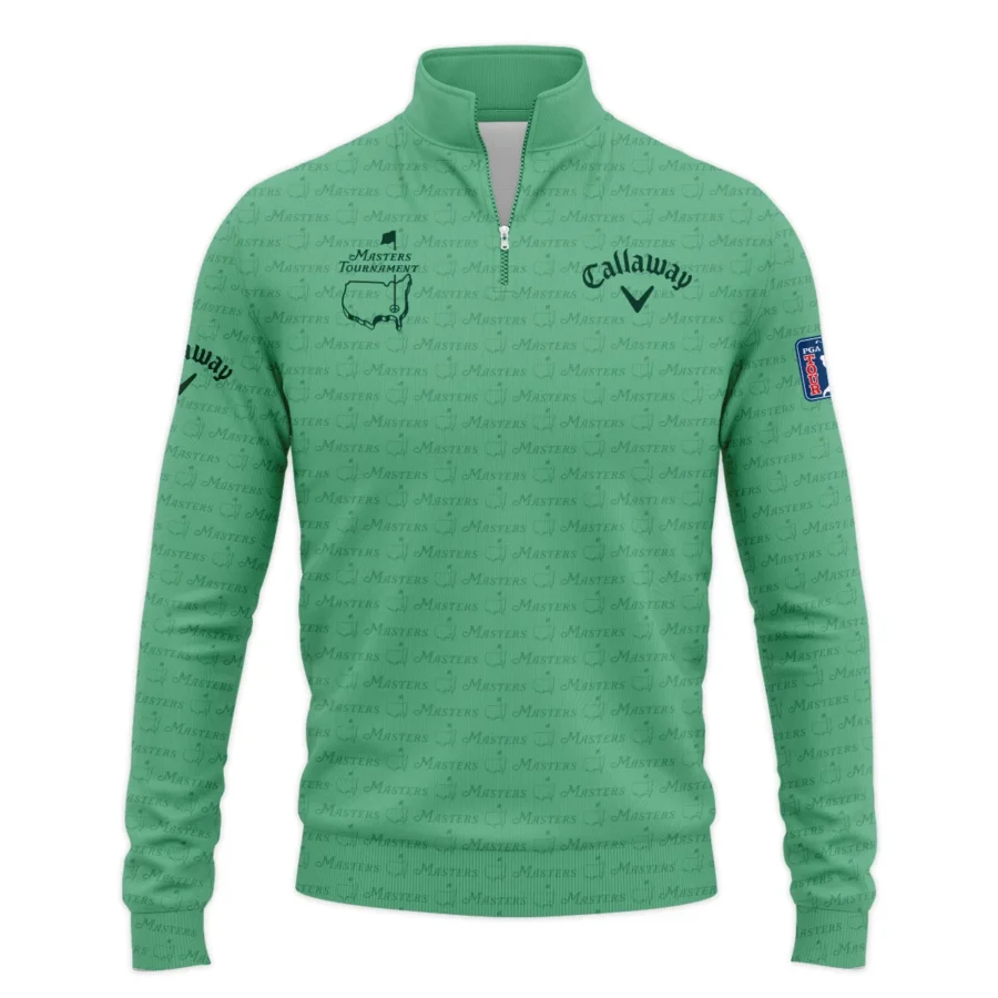 Special Release Callaway Masters Tournament Golf Quarter-Zip Jacket All Over Prints HOMT080125A08CLWQTJ