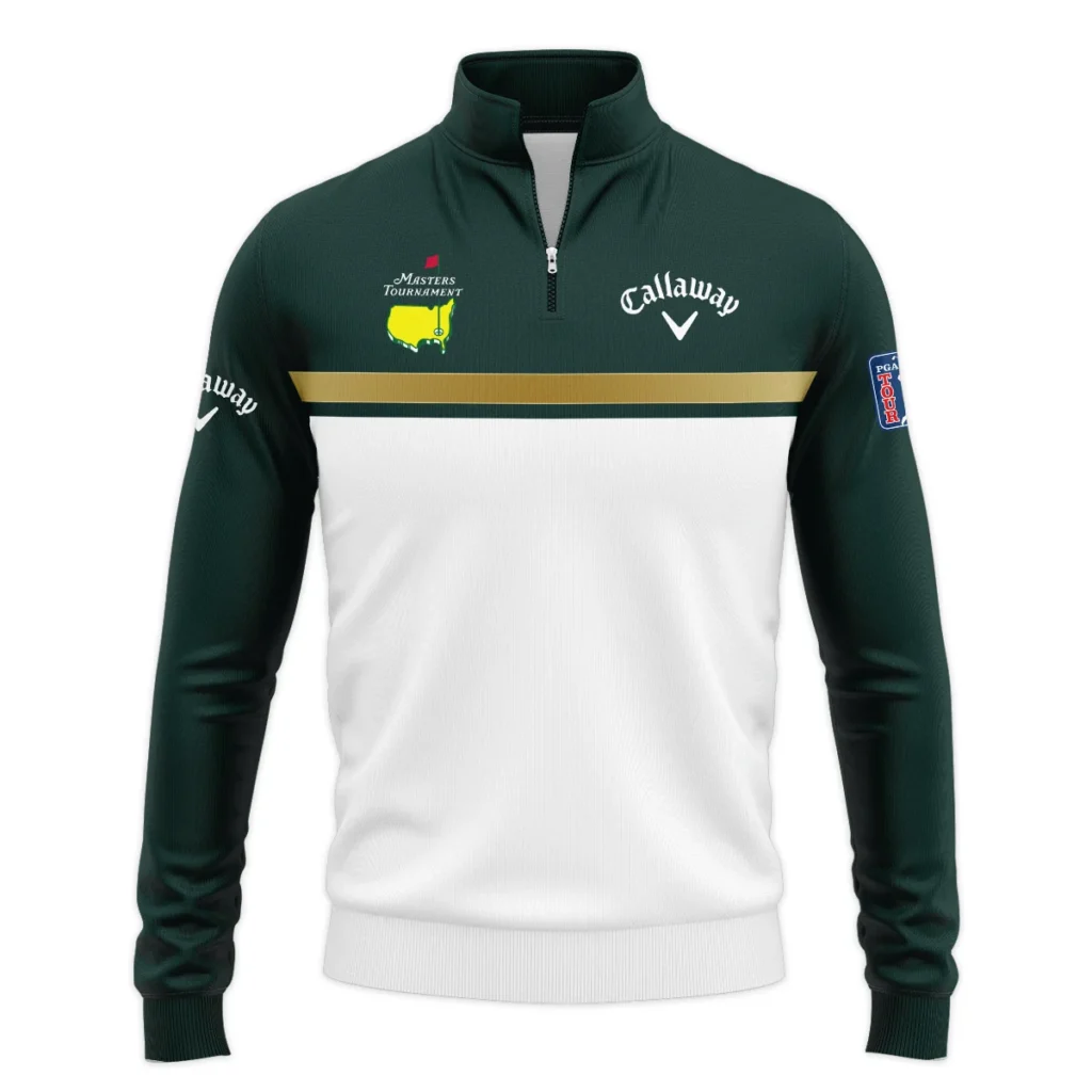 Special Release Callaway Masters Tournament Golf Quarter-Zip Jacket All Over Prints HOMT09122301CLWQTJ