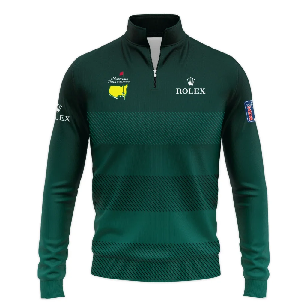 Special Release Rolex Masters Tournament Golf Quarter-Zip Jacket All Over Prints HOMT110324A02ROXQTJ