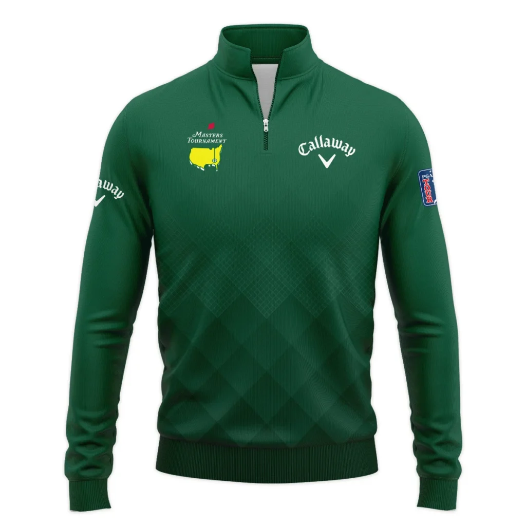 Special Release Callaway Masters Tournament Golf Quarter-Zip Jacket All Over Prints HOMT17022401CLWQTJ