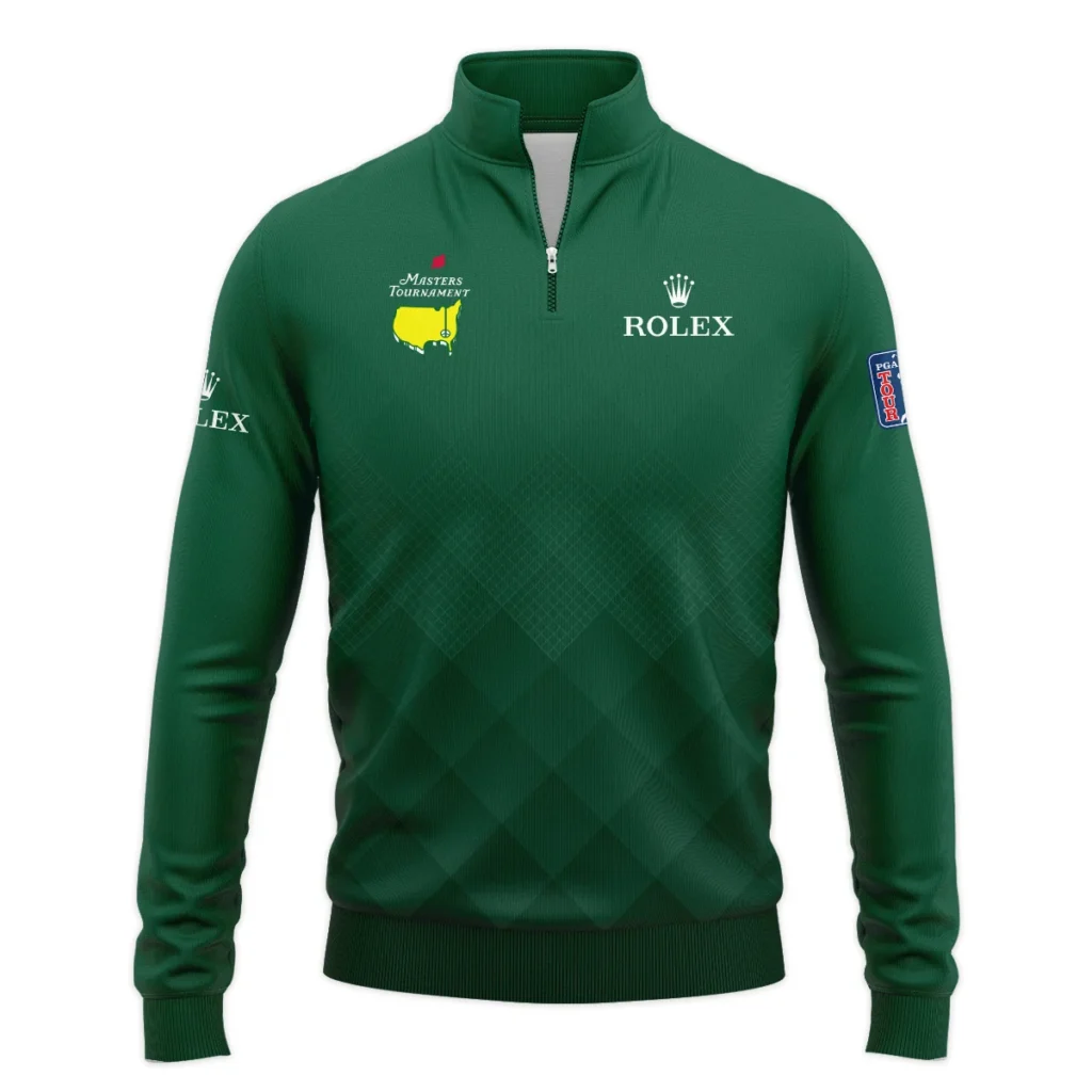 Special Release Rolex Masters Tournament Golf Quarter-Zip Jacket All Over Prints HOMT17022401ROXQTJ