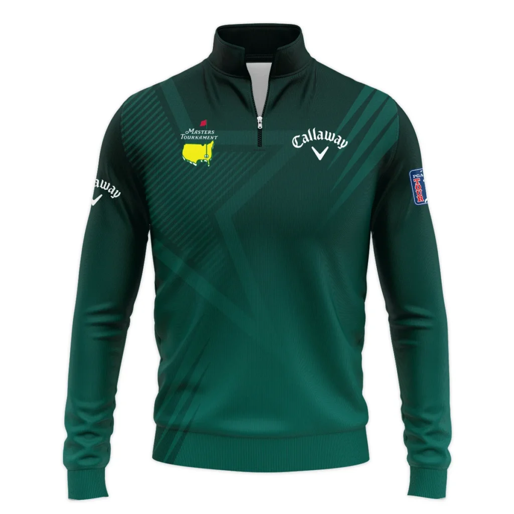 Special Release Callaway Masters Tournament Golf Quarter-Zip Jacket All Over Prints HOMT19012401CLWQTJ