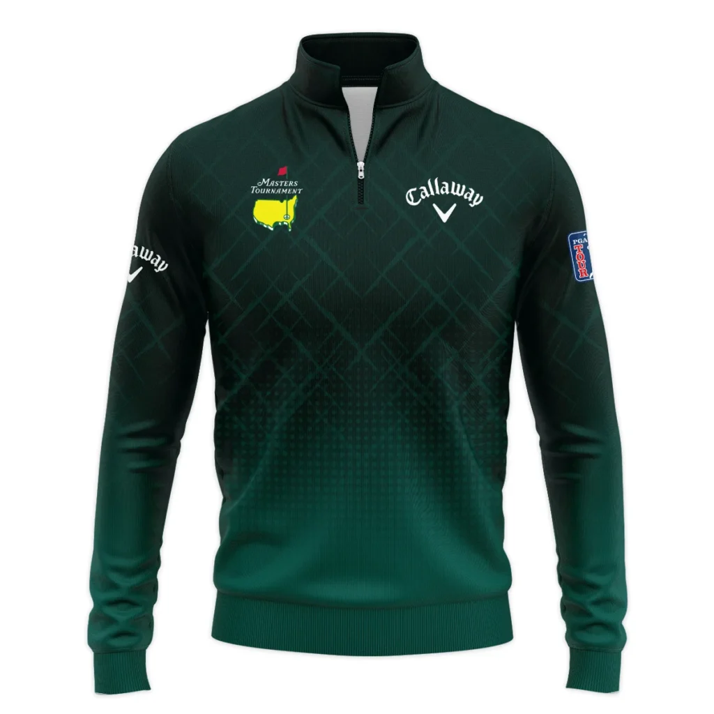 Special Release Callaway Masters Tournament Golf Quarter-Zip Jacket All Over Prints HOMT27022401CLWQTJ