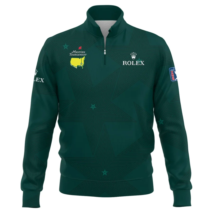 Special Release Masters Tournament Rolex Golf Quarter-Zip Jacket All Over Prints HOTPMT251124A01ROXQTJ