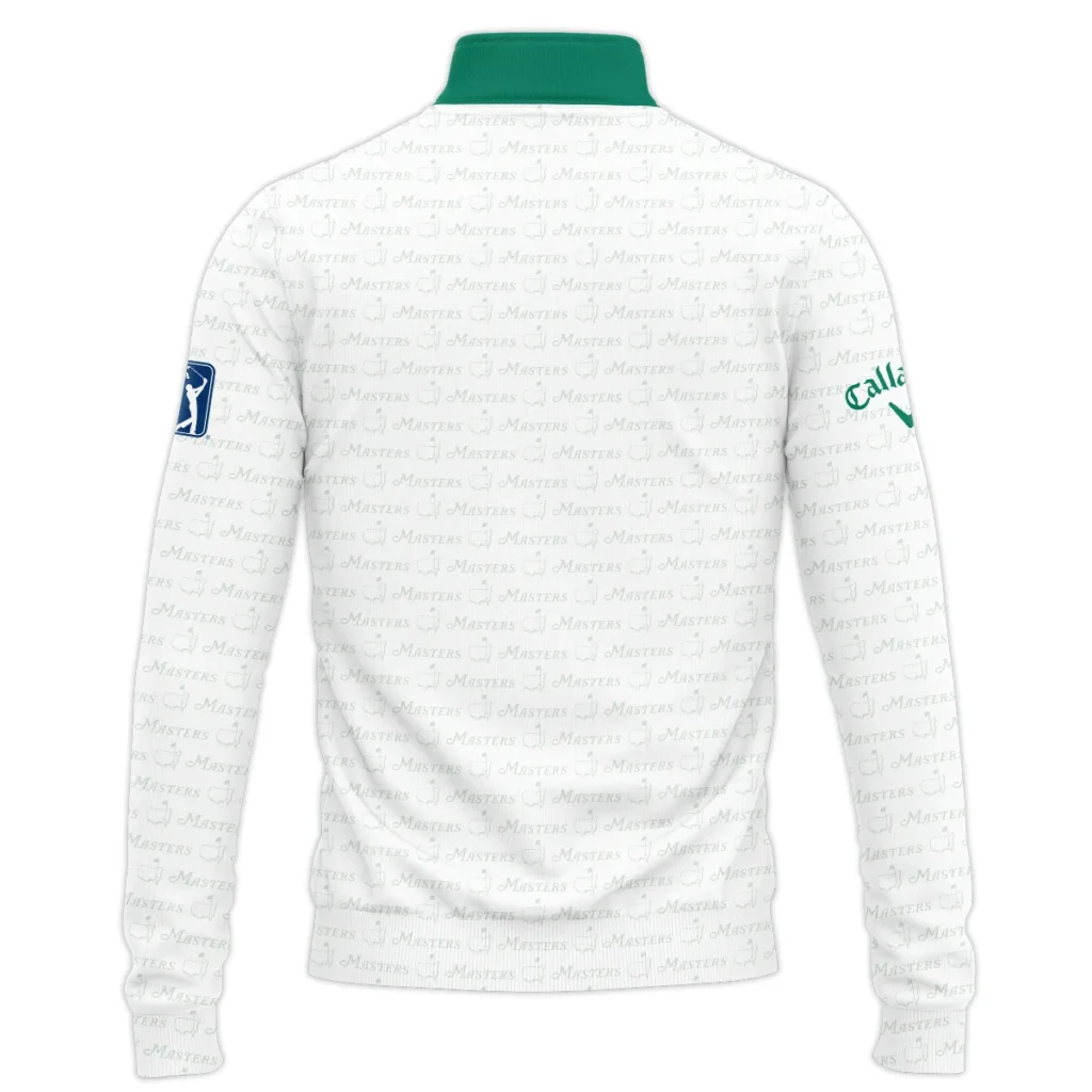 Special Release Callaway Masters Tournament Golf Quarter-Zip Jacket All Over Prints HOMT080125A03CLWQTJ