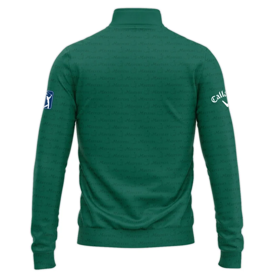 Special Release Callaway Masters Tournament Golf Quarter-Zip Jacket All Over Prints HOMT080125A07CLWQTJ