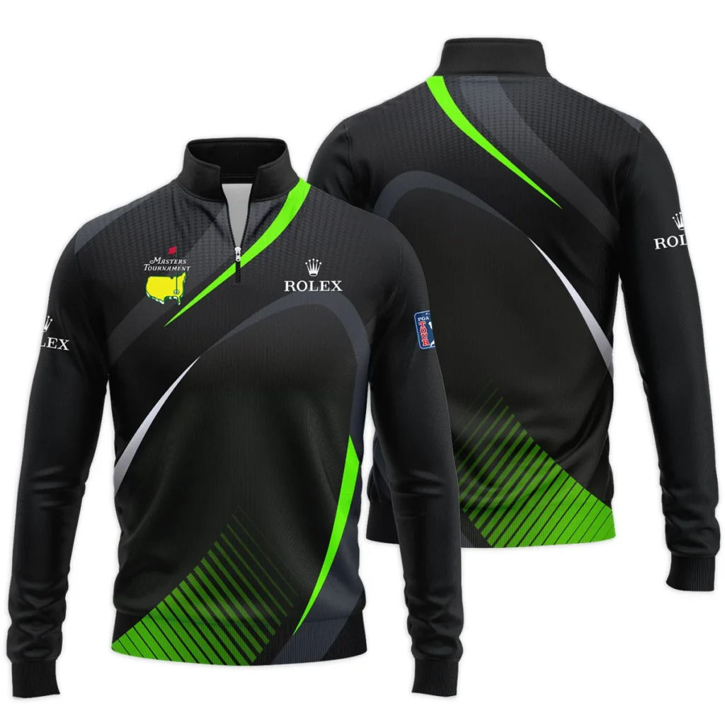 Special Release Rolex Masters Tournament Golf Quarter-Zip Jacket All Over Prints HOMT011124A02ROXQTJ