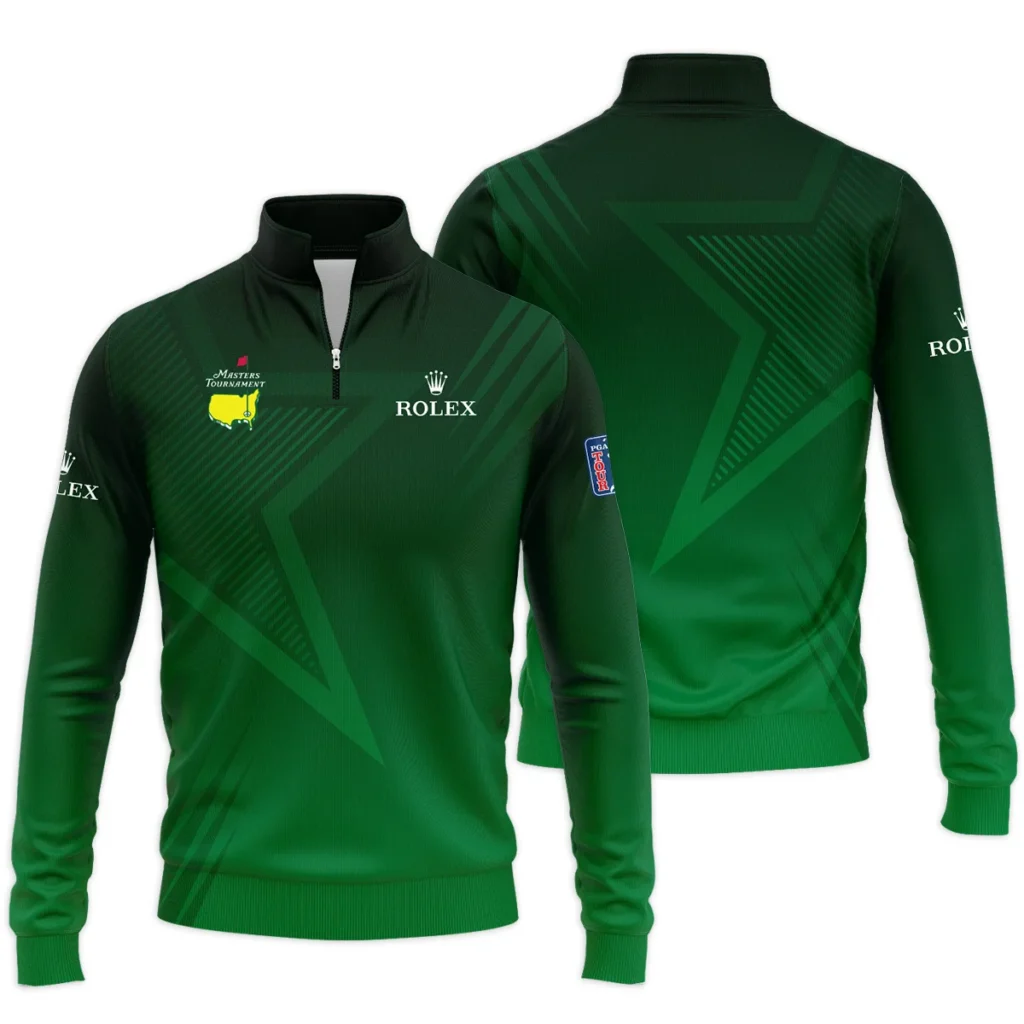 Special Release Rolex Masters Tournament Golf Quarter-Zip Jacket All Over Prints HOMT011124A03ROXQTJ