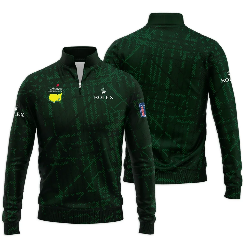 Special Release Rolex Masters Tournament Golf Quarter-Zip Jacket All Over Prints HOMT04032401ROXQTJ