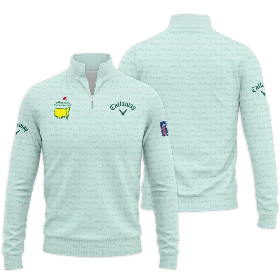 Special Release Callaway Masters Tournament Golf Quarter-Zip Jacket All Over Prints HOMT080125A02CLWQTJ