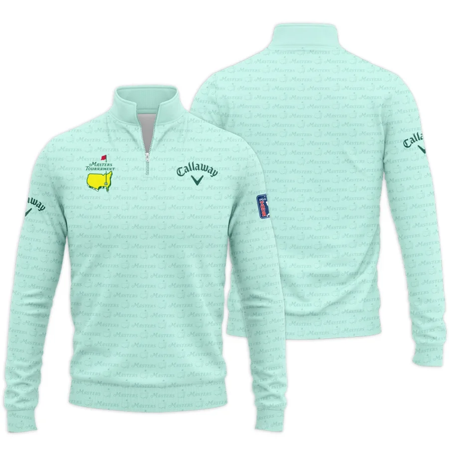 Special Release Callaway Masters Tournament Golf Quarter-Zip Jacket All Over Prints HOMT080125A05CLWQTJ