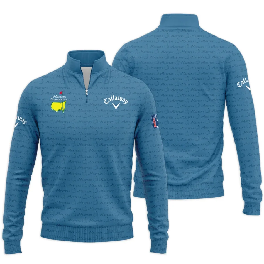 Special Release Callaway Masters Tournament Golf Quarter-Zip Jacket All Over Prints HOMT080125A06CLWQTJ