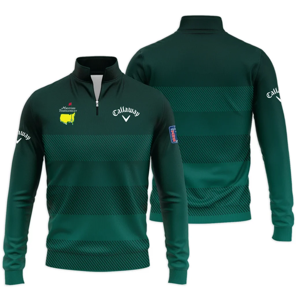 Special Release Callaway Masters Tournament Golf Quarter-Zip Jacket All Over Prints HOMT110324A02CLWQTJ