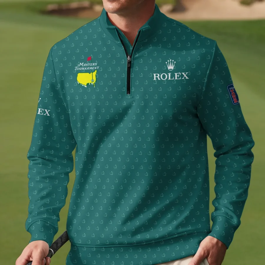 Special Release Masters Tournament Rolex Golf Quarter-Zip Jacket All Over Prints HOMT201224A01ROXQTJ