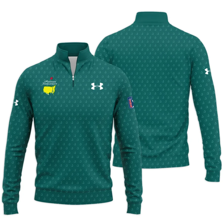 Special Release Under Armour Masters Tournament Golf Quarter-Zip Jacket All Over Prints HOMT201224A01UAQTJ
