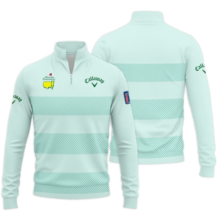 Special Release Callaway Masters Tournament Golf Quarter-Zip Jacket All Over Prints HOMT210125A02CLWQTJ