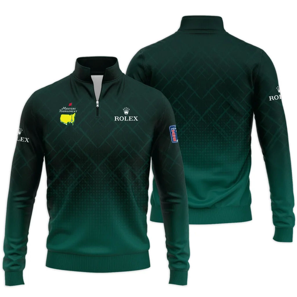 Special Release Rolex Masters Tournament Golf Quarter-Zip Jacket All Over Prints HOMT27022401ROXQTJ