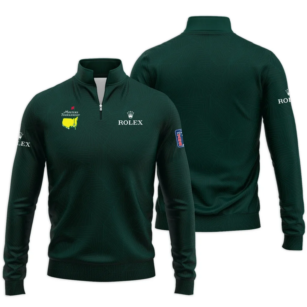 Special Release Rolex Masters Tournament Golf Quarter-Zip Jacket All Over Prints HOMT29022401ROXQTJ