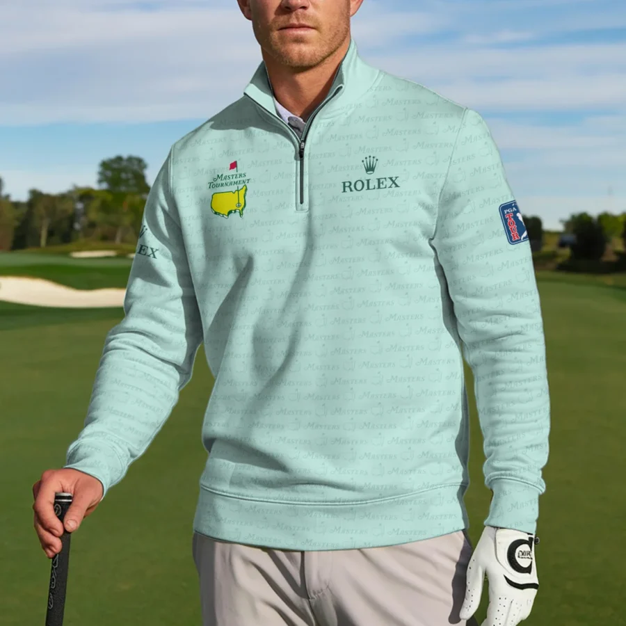 Special Release Rolex Masters Tournament Golf Quarter-Zip Jacket All Over Prints HOMT080125A05ROXQTJ