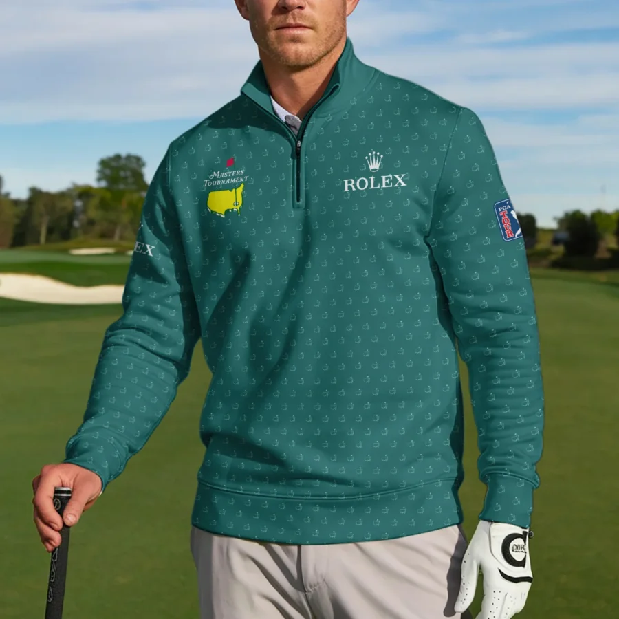 Special Release Masters Tournament Rolex Golf Quarter-Zip Jacket All Over Prints HOMT201224A01ROXQTJ