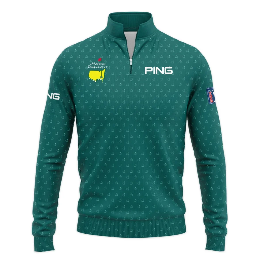 Special Release Masters Tournament Ping Golf Quarter-Zip Jacket All Over Prints HOMT201224A01PIQTJ