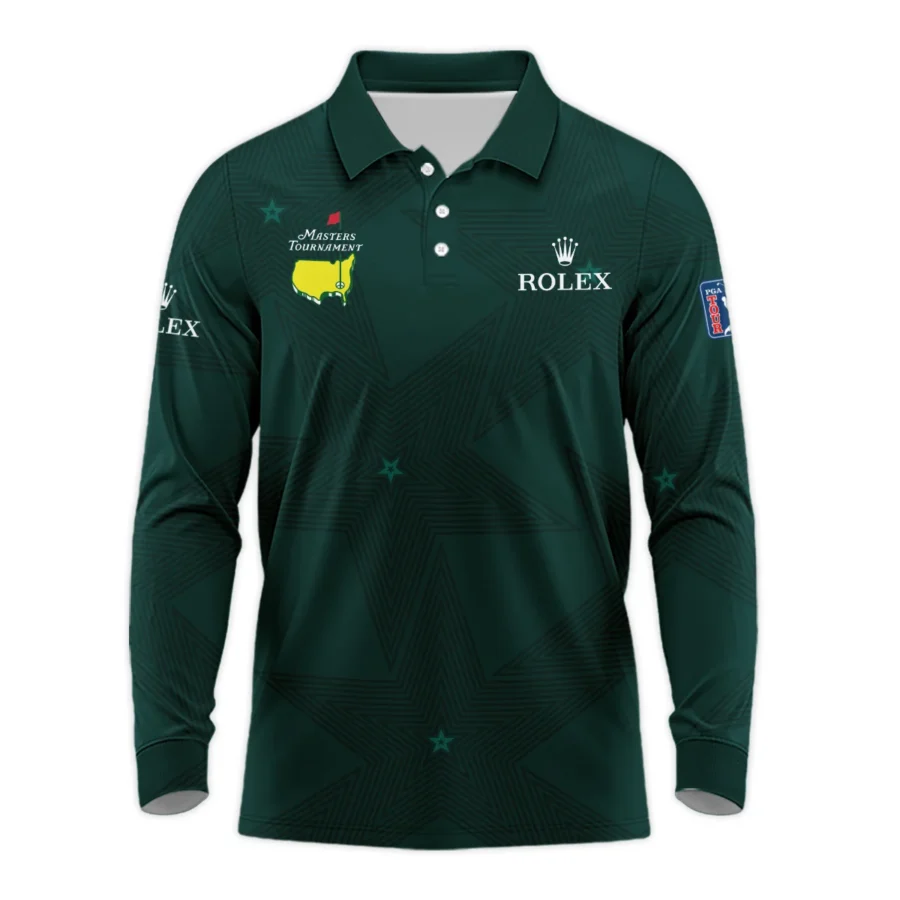 Special Release Masters Tournament Rolex Golf Long Polo Shirt All Over Prints HOTPMT251124A01ROXLPL