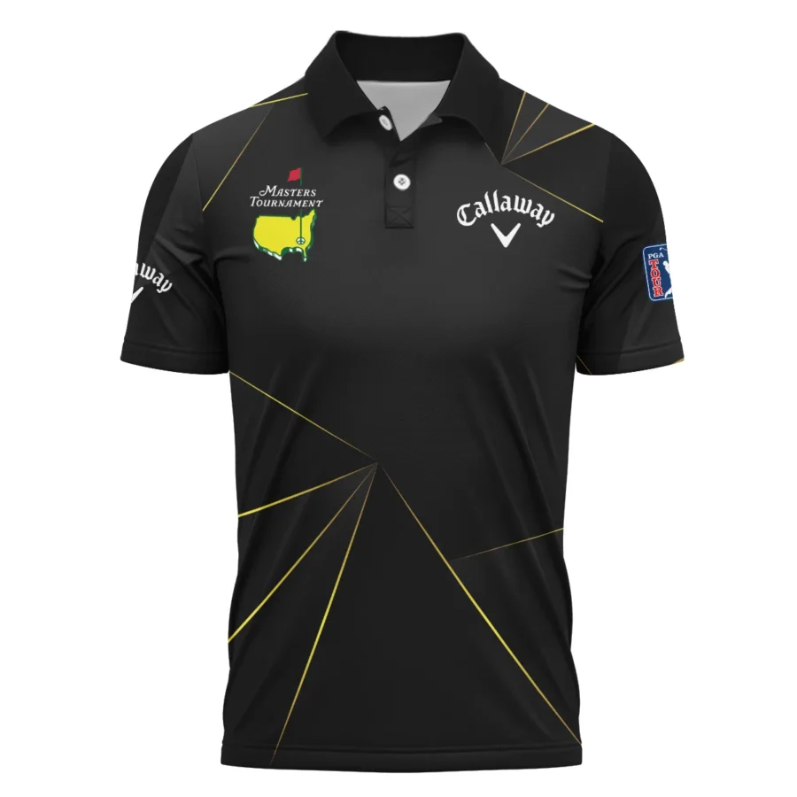 Callaway Masters Tournament Exclusive Logo Polo Shirt All Over Prints Gift For Fans HOMT260225A03CLWPL-Black