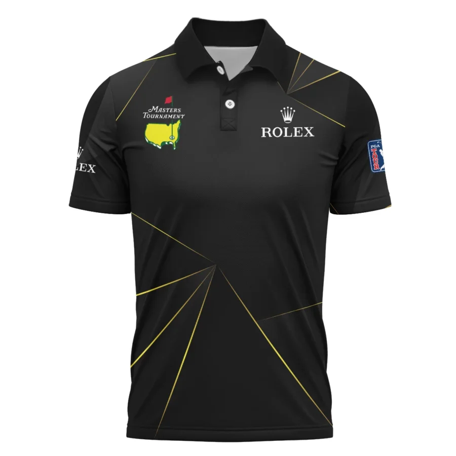 Rolex Masters Tournament Exclusive Logo Polo Shirt All Over Prints Gift For Fans HOMT260225A03ROXPL-Black