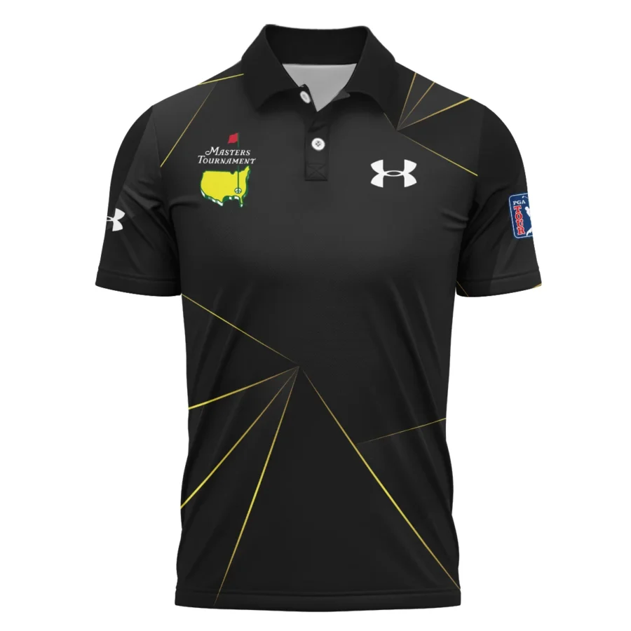 Under Armour Masters Tournament Exclusive Logo Polo Shirt All Over Prints Gift For Fans HOMT260225A03UAPL-Black