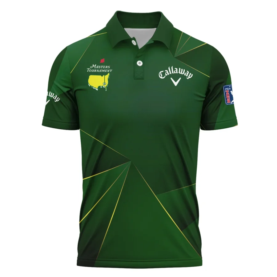 Callaway Masters Tournament Exclusive Logo Polo Shirt All Over Prints Gift For Fans HOMT260225A03CLWPL-Green