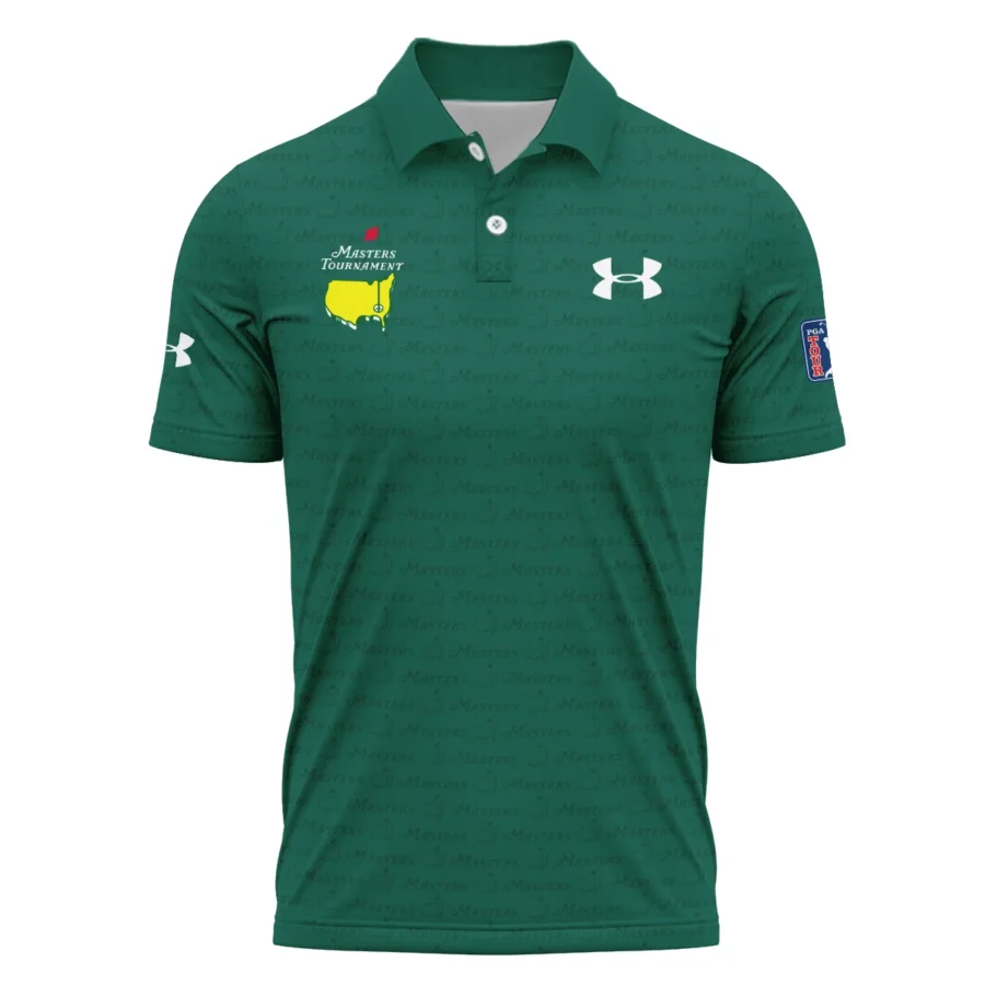 Special Release Under Armour Masters Tournament Golf Polo Shirt All Over Prints HOMT080125A07UAPL