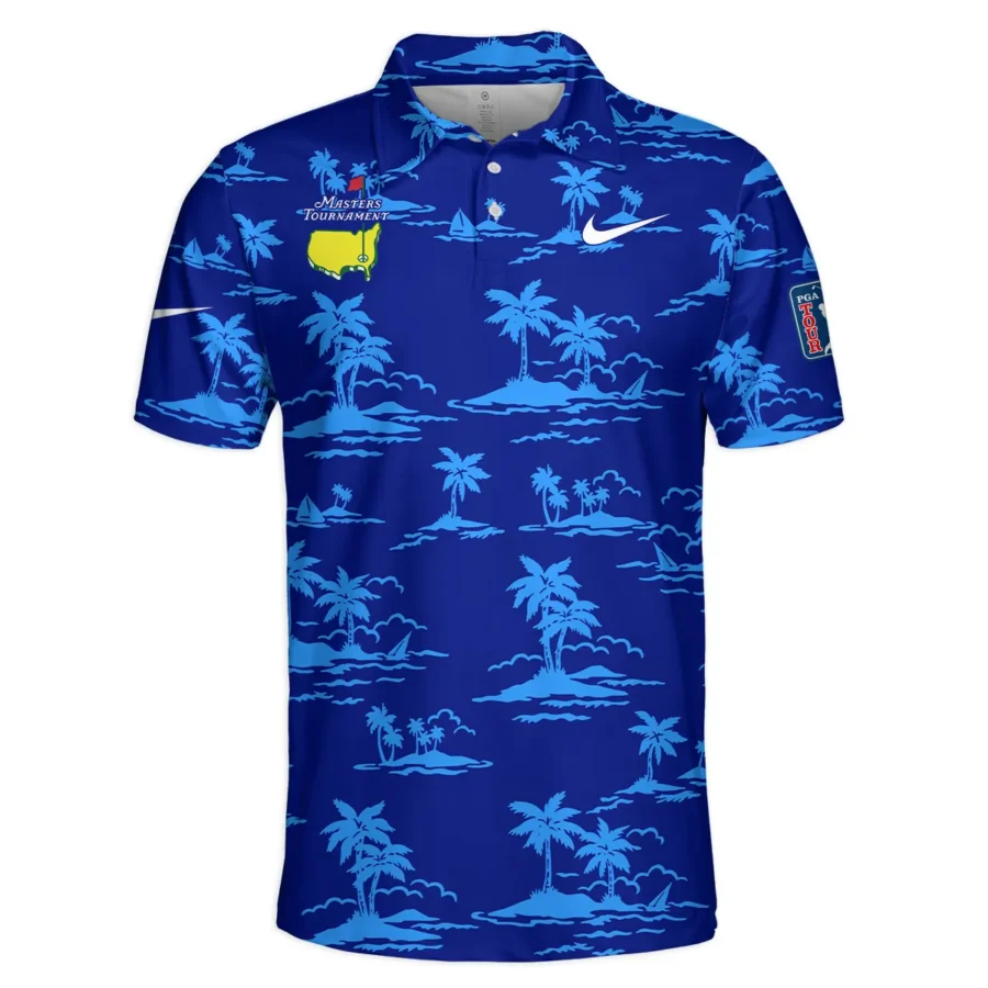 Navy Nike Masters Tournament Exclusive Logo Polo Shirt All Over Prints Gift For Fans HOHW250225A2NKPL-NV