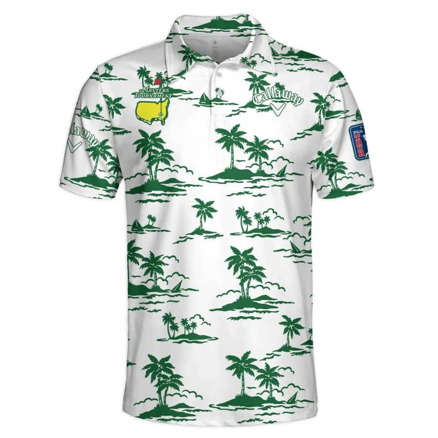 White Callaway Masters Tournament Exclusive Logo Polo Shirt All Over Prints Gift For Fans HOHW250225A2CLWPL-WHI