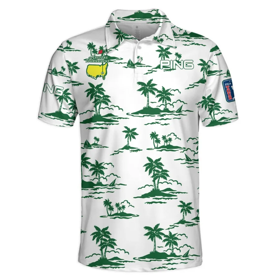 White Ping Masters Tournament Exclusive Logo Polo Shirt All Over Prints Gift For Fans HOHW250225A2PIPL-WHI