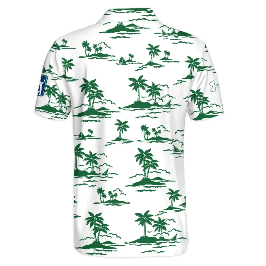 White Under Armour Masters Tournament Exclusive Logo Polo Shirt All Over Prints Gift For Fans HOHW250225A2UAPL-WHI