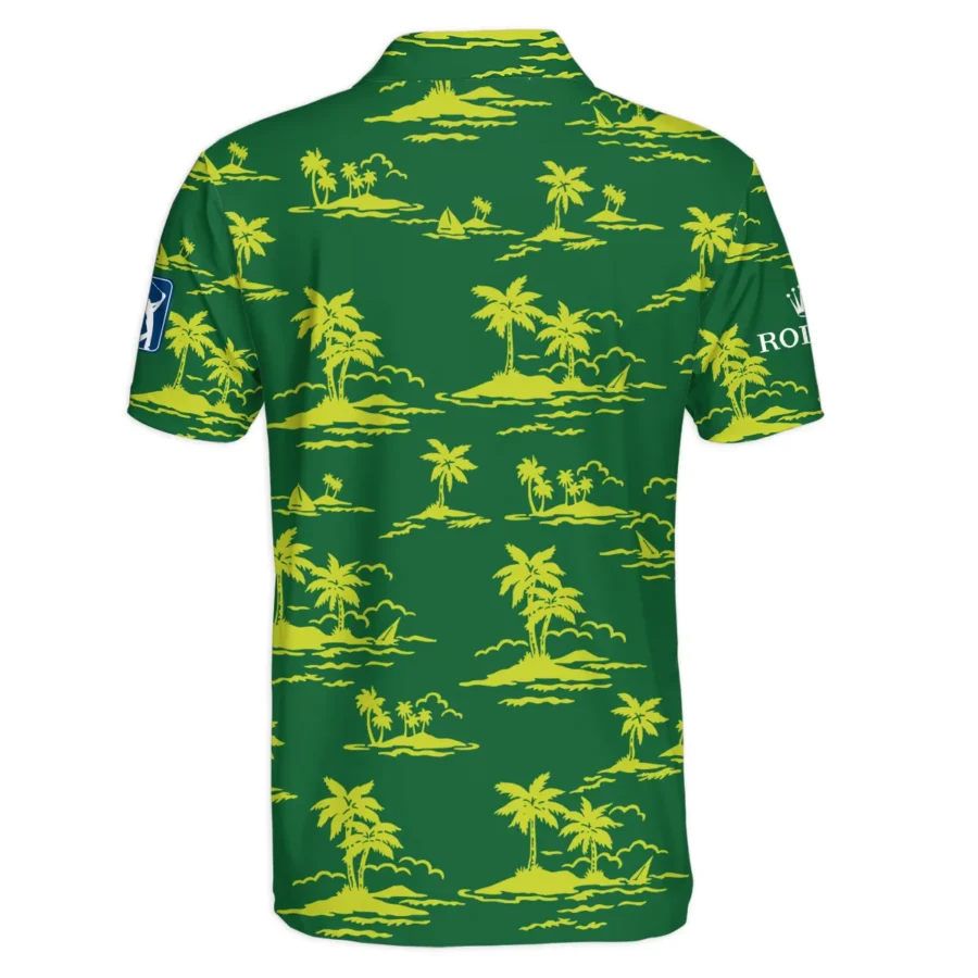 Green Rolex Masters Tournament Exclusive Logo Polo Shirt All Over Prints Gift For Fans HOHW250225A2ROXPL-YG