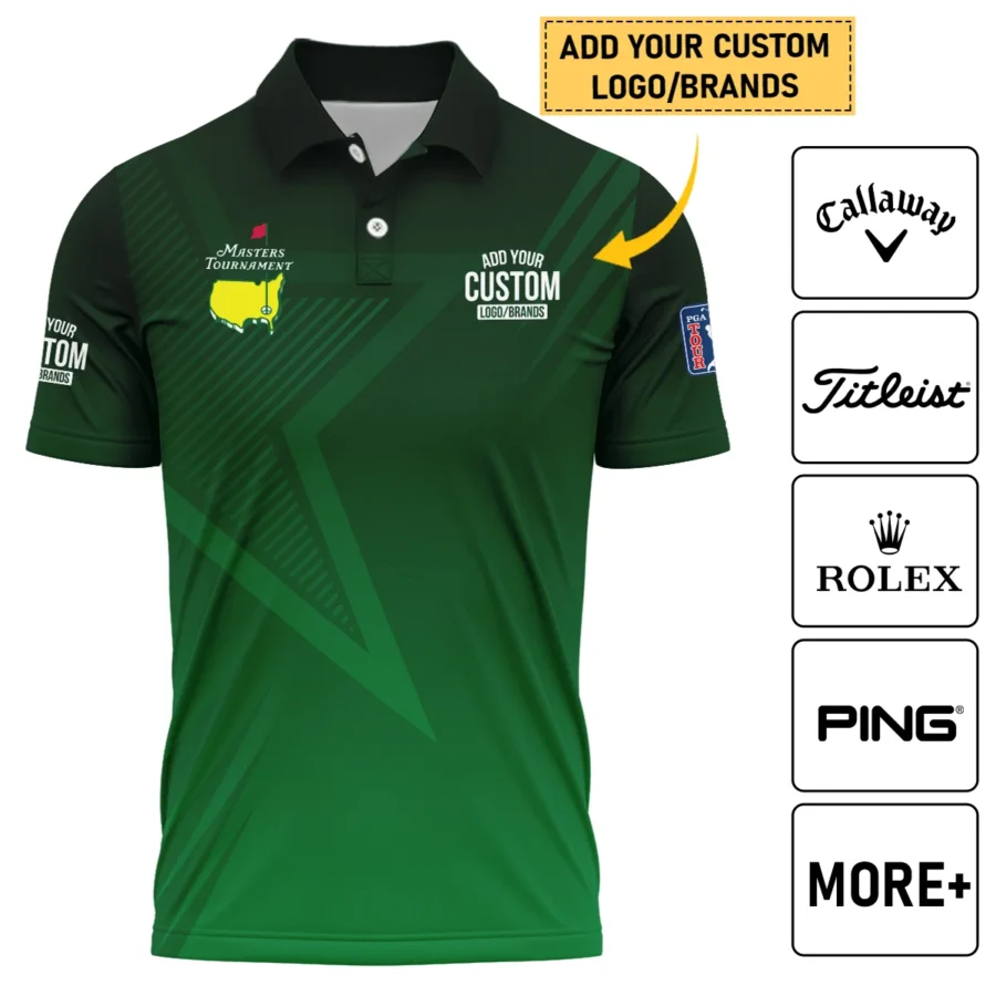 Personalized Logo,Brands Masters Tournament Golf Polo Shirt All Over Prints HOMT011124A03PL