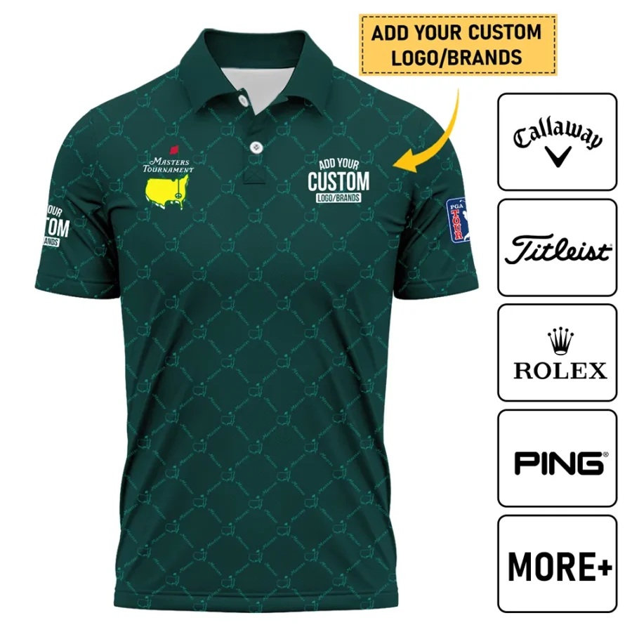 Personalized Logo,Brands Masters Tournament Golf Polo Shirt All Over Prints HOMT020725T2PL