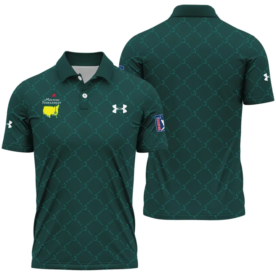 Special Release Under Armour Masters Tournament Golf Polo Shirt All Over Prints HOMT020725T2UAPL