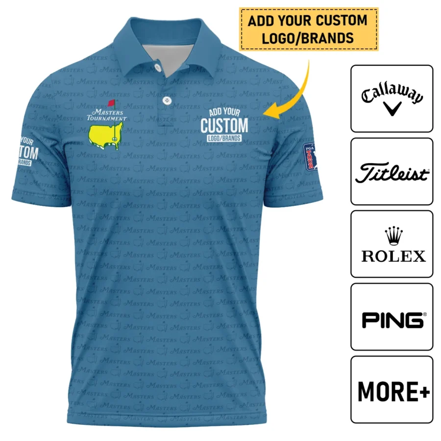 Personalized Logo,Brands Masters Tournament Golf Polo Shirt All Over Prints HOMT080125A06PL