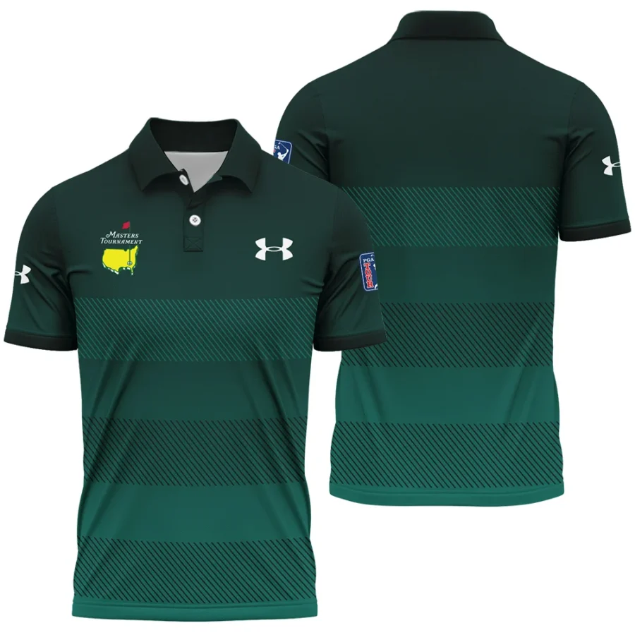 Special Release Under Armour Masters Tournament Golf Polo Shirt All Over Prints HOMT110324A02UAPL
