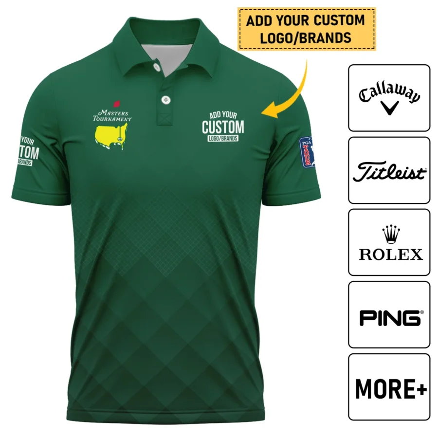 Personalized Logo,Brands Masters Tournament Golf Polo Shirt All Over Prints HOMT17022401PL