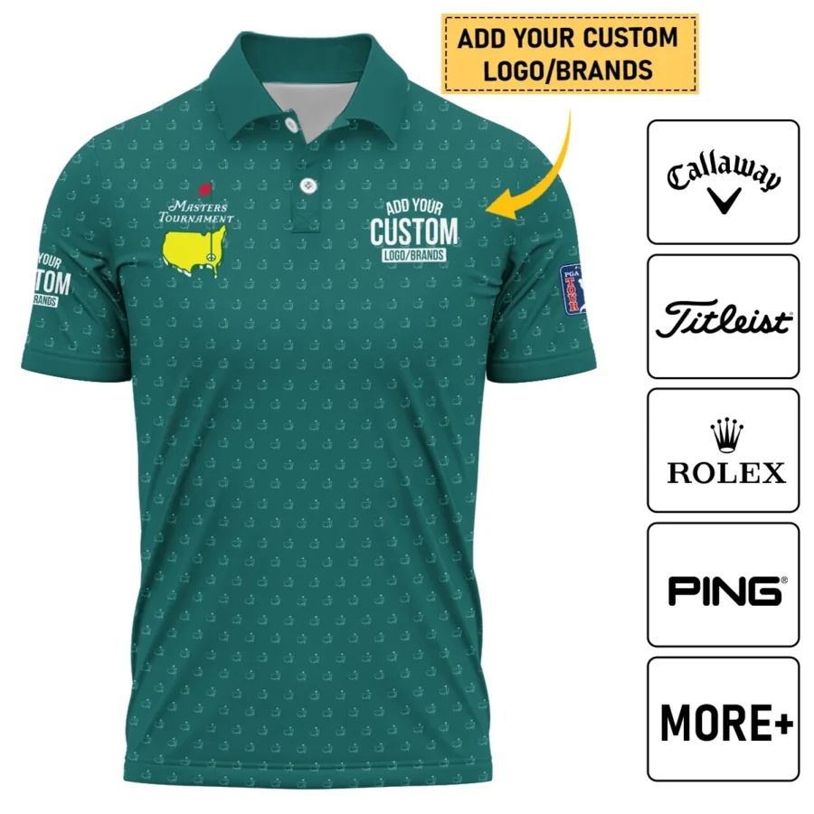 Personalized Logo,Brands Masters Tournament Golf Polo Shirt All Over Prints HOMT201224A01PL