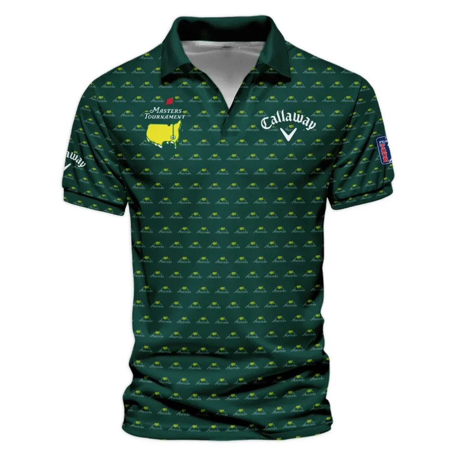 Special Release Callaway Masters Tournament Golf Vneck Polo Shirt All Over Prints HOMT070225A01CLWVPL
